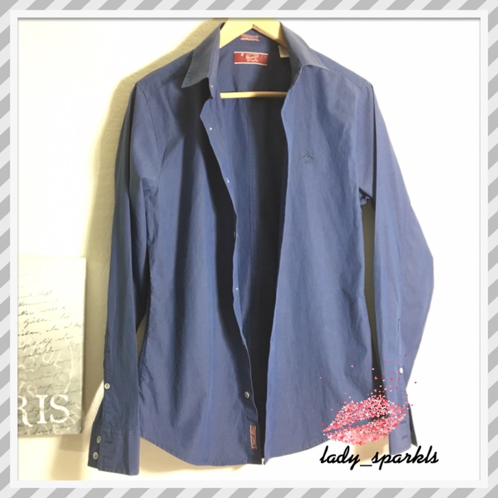 Original Penguin Long Sleeve Button Shirt